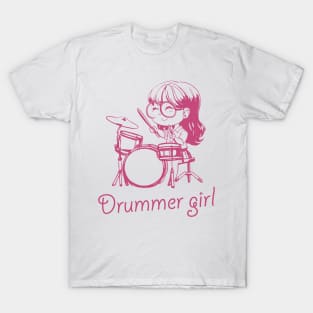 Drummer girl T-Shirt